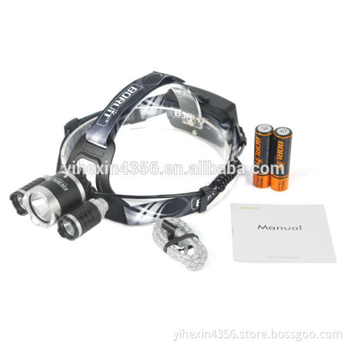 Outdoor High Power Rechargeable 5000LM LED Headlamp for Riding